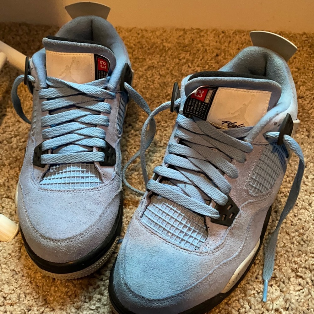 Baby Blue Pre Owned Retro 4’s